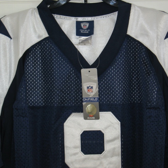 NEW DALLAS COWBOYS #9 TONY ROMO XXL BLUE THROWBACK JERSEY A BEAUTY - Picture 2 of 4